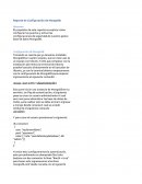 Reporte de Configuración de MongoDB desde Ubuntu