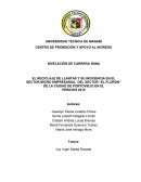 EL RECICLAJE DE LLANTAS Y SU INCiDENCIA EN EL SECTOR MICRO EMPRESARIAL DEL SECTOR “EL FLORÓN” DE LA CIUDAD DE PORTOVIEJO EN EL PERIODO 2015