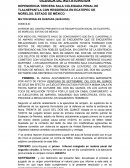 DEPENDENCIA TERCERA SALA COLEGIADA PENAL DE TLALNEPANTLA CON RESIDENCIA EN ECATEPEC DE MORELOS, ESTADO DE MÉXICO.