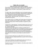 Diario de un cruzado.