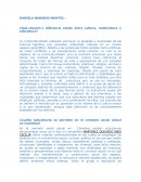 ¿Qué relación y diferencia existe entre cultura, multicultura y subcultura?