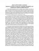 ENSAYO CRÍTICO SOBRE LA SOCIEDAD