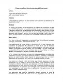 El azar como factor determinante de probabilidad sexual