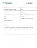 Análisis del caso: “Servicio a Domicilio”