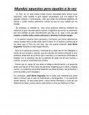 Mundos distintos pero iguales a la vez