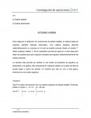 Investigación de operaciones.