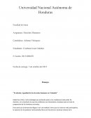 Evolución e igualdad de los derechos humanos en Colombia