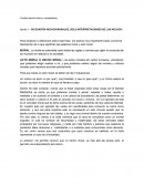 Aporte 1: “NO EXISTEN HECHOS MORALES, SOLO INTERPRETACIONES DE LOS HECHOS”