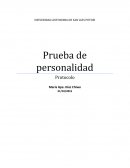 Integración de reporte “PRUEBA DE PERSONALIDAD”