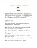 Alicia en el pais de las maravillas actos