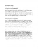 Análisis Porter LA COMPETITIVIDAD DE NUESTRA EMPRESA