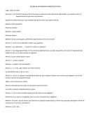 Guion de pedagogia constructivista