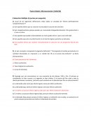 Microeconomia Selección Múltiple (5 puntos por pregunta)