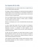 Riqueza de la vida