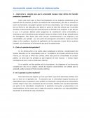 Educación como factor de producción