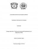 Ensayo sobre libro “Técnica de la entrevista Psicodinámica” por Isabel Díaz Portillo