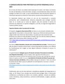 Consejos para proteger los datos en la web