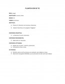 PLANIFICACIÓN DE HISTORIETA