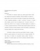 Propiedades químicas de los alcoholes Practica 2