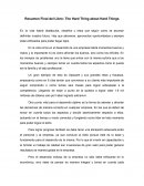 Resumen Final del Libro: The Hard Thing about Hard Things