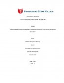 FECUNDIDAD EN MADRES ADOLESCENTES 2013 2014