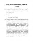 Aportes de las cadenas hoteleras en el turismo