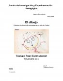 El dibujo Patrones de desarrollo normales de un niño de 3 años