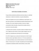 ENSAYO- ESTRATEGIA ECONOMICA DE EUROPA.