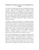 PROBLEMÁTICAS Y DESARROLLO SOCIAL, EN EL DEPARTAMENTO DE LA GUAJIRA