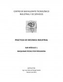 Cudernillo de fresadora