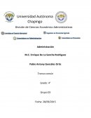 Guía de Estudio de Administración para el primer Examen Parcial