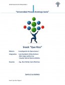 Investigacion de Mercado -Operaciones