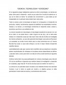 Ciencia y tecnología como pilares del desarrollo social: Análisis y reflexiones