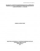ANALISIS DE LA GESTIÓN DE RESPONSABILIDAD SOCIAL EMPRESARIAL DESARROLLADA POR LAS EMPRESAS DE SERVICIOS PUBLICOS