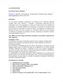 La fotosintesis: extracción de los diferentes pigmentos vegetales, tales como clorofila a y xantofilas y carotenoides