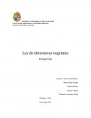 Ley de obtentores vegetales analizando cómo esta política afecta de cierta manera al mercado de las variedades