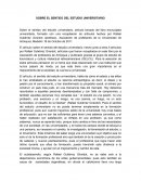 RESEÑA SOBRE EL SENTIDO DEL ESTUDIO UNIVERSITARIO