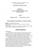 CONOCIMIENTO CIENTÍFICO Y PSICOANÁLISIS