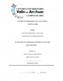 Desarrollo Humano y teorias de la organizacion