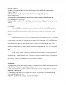 Primeros pasos de la monografía de psicologia