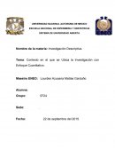 Investigación científica - Trabajo