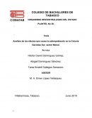 ORGANISMO DESCENTRALIZADO DEL ESTADO PLANTEL