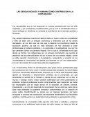 ENSAYO- LAS CIENCIA SOCIALES Y HUMANAS COMO CONTRIBUCION A LA CONTABILIDAD