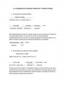 RAZONES DE EFICIENCIA OPERATIVA Y PRODUCTIVIDAD