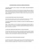 CUESTIONARIO SOBRE LA HISTORIA DEL COMERCIO INTERNACIONAL