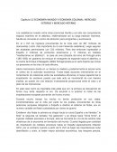 Capítulo 12 ECONOMÍA-MUNDO Y ECONOMÍA COLONIAL: MERCADO EXTERNO Y MERCADO INTERNO
