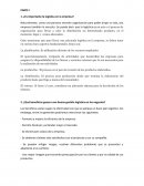 Foro 1 ¿Es importante la logística en la empresa?