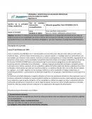 Tipo de actividad: Intervención y acompañamiento