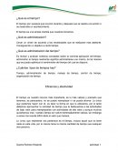 Matris lineal ¿Qué es el tiempo?