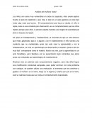 Analisis del "Muñeco bobo